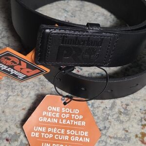 Timberland Pro 36 New With Tags No Scratch Mechanics Black Leather Belt
